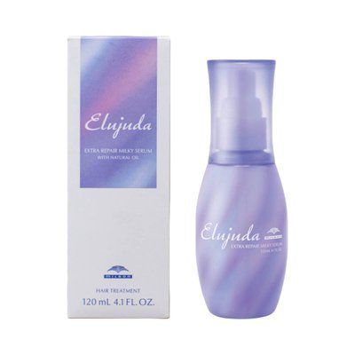 Відновлювальна молочна емульсія для гладкості волосся Milbon Elujuda Extra Repair Milky Serum, 120 мл 1235 фото