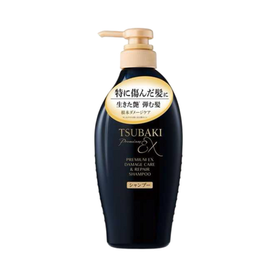 NEW! Шампунь для відновлення пошкодженого волосся TSUBAKI Premium EX Damage Care & Repair Shampoo, 450мл 1234 фото