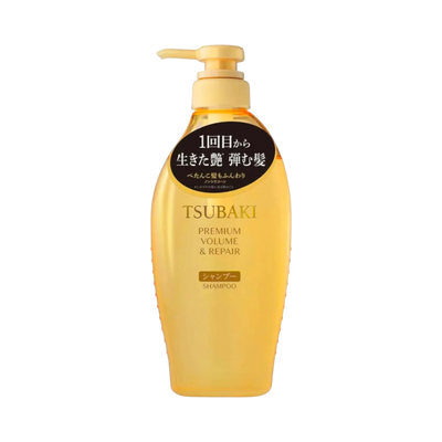 NEW! Шампунь для об'єму та відновлення Shiseido Tsubaki Premium Volume & Repair, 450 мл 1234 фото