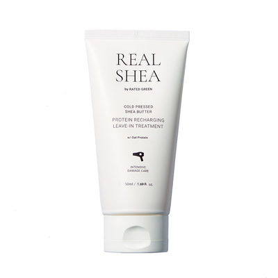 Термозахисний відновлюючий крем для волосся з маслом ши Rated Green Real Shea 50 ml 330 фото