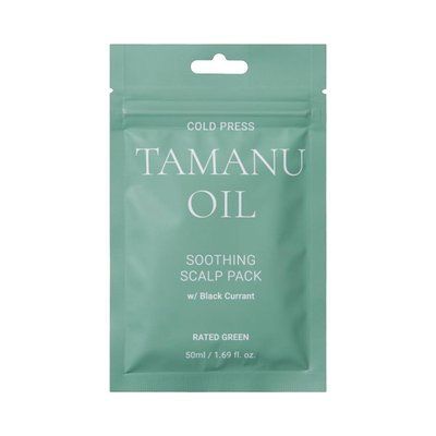 Маска заспокійлива з олією таману Rated Green 50 ml 8809514550184 фото